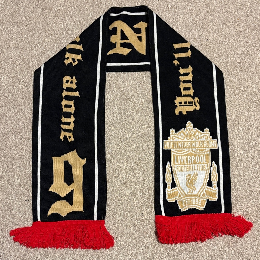 Vintage Liverpool Football Club Scarf